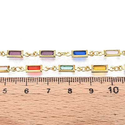 Латунные прямоугольные цепи&nbsp;CHC-N023-03E-G-1