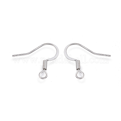 Латунные крючки для сережек&nbsp;KK-H102-01P-1