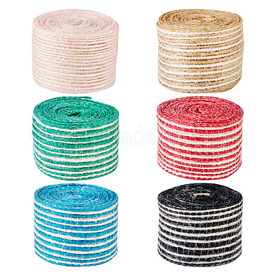 12 м двухцветной мешковинной ленты&nbsp;OCOR-TA0002-50-1