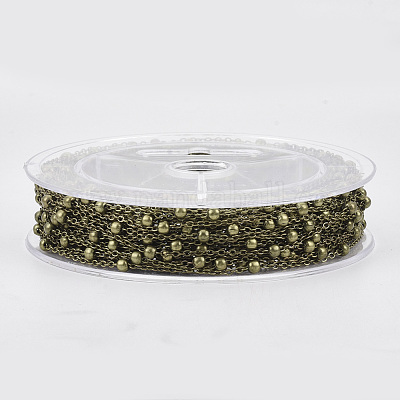 Железные кабельные цепи с латунным покрытием&nbsp;CH-T002-01AB-1