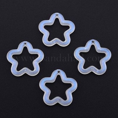 Прозрачные светящиеся акриловые подвески TACR-T007-12E-1