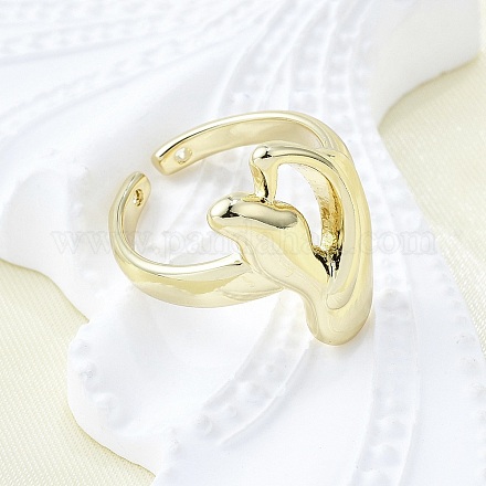 Латунные манжеты для женщин RJEW-G347-16G-1