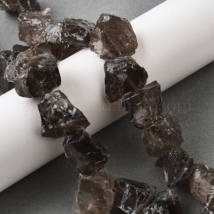 Природный дымчатый кварц нитей бисера&nbsp;G-S386-C08-1