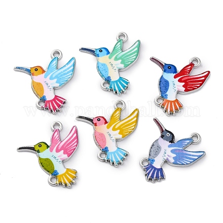 Подвески из сплава эмали&nbsp;ENAM-P257-03P-1