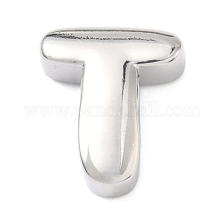 Латунные бусины с инициалами KK-B167-27P-01T-1