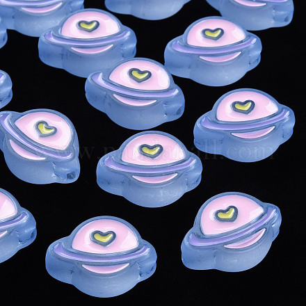 Прозрачные акриловые бусины&nbsp;MACR-S374-02B-04-1