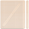 2 Sets Wood Craft Sticks, Popsicle Sticks, Antique White, 114x10x2mm, about 49~50pcs/set