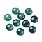 Natural Malachite Cabochons, Half Round/Dome, 7x3mm