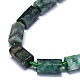 Пряди натуральных диоптазных бусин&nbsp;LS-G-O170-156-3