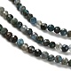 Природного апатита нитей бисера&nbsp;LS-G-RM2025-A18-3mm-B-4