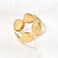 Открытые манжеты Ocean 5 шт. из нержавеющей стали 304 для женщин&nbsp;RJEW-K313-06G