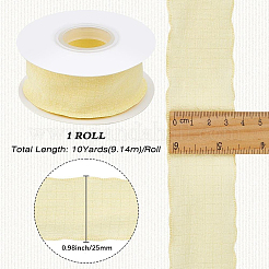 Полиэфирная морщинистая лента&nbsp;OCOR-WH20003-74F