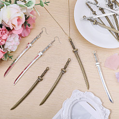 16 шт. 2-х цветные большие подвески в тибетском стиле&nbsp;FIND-CA0010-83