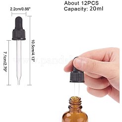 Стеклянная капельница с набором переносных градуированных пипеток&nbsp;PH-TOOL-G011-14C