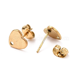 Ионное покрытие (ip) 304 нержавеющая сталь гвоздики фурнитура для сережек&nbsp;STAS-I183-07A-07G