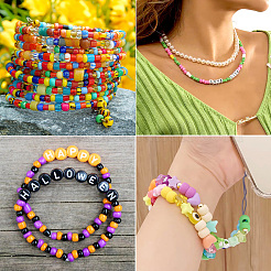 6 цвет непрозрачных акриловых бусин&nbsp;MACR-TA0001-58