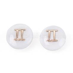 5шт натуральные пресноводные бусины из ракушек&nbsp;BSHE-TAC0004-01E