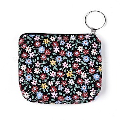 Кошельки из хлопковой ткани с цветочным узором&nbsp;AJEW-N003-08