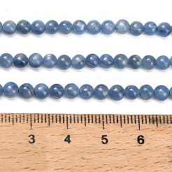 Натуральный кианитовые бисер пряди&nbsp;G-H335-J01-4mm