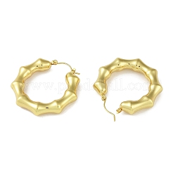 Серьги-кольца из нержавеющей стали 304 с ионным покрытием (IP)&nbsp;STAS-I304-02G