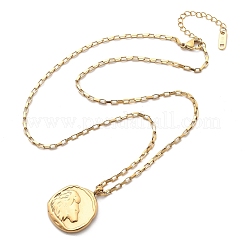 Ожерелья с подвесками в виде созвездий из нержавеющей стали 304&nbsp;LS-NJEW-K392-01G-05