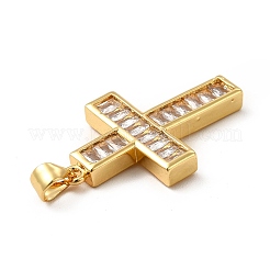 Стойки обшивки латунь микро проложить Циркон подвеску&nbsp;KK-E072-02G