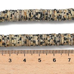 Природные яшмы далматин бисер нитей&nbsp;G-G329-B05-8x1mm