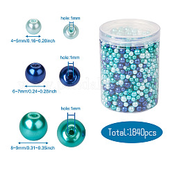 Для выпечки расписные жемчужные стеклянные жемчужные круглые бусины&nbsp;HY-CW0001-01