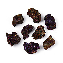 8~12 шт. гальванизированный образец минерального рога изобилия из природного кварцевого угля&nbsp;G-N360-03B