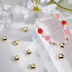 8 шт. латунные бусины с покрытием стойки&nbsp;KK-BBC0012-03