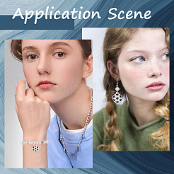 30 шт. подвески из сплава&nbsp;ENAM-SC0005-64