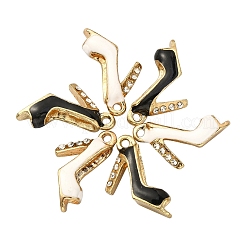 20шт 2 цвета сплава эмалевые подвески&nbsp;ENAM-CJ0002-51