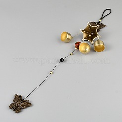 Колокольчики из сплава&nbsp;AJEW-WH20006-259E