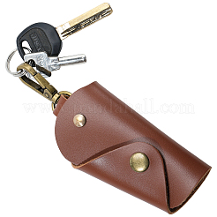 1 шт. винтажные сумки для ключей из искусственной кожи с застежками из сплава&nbsp;ABAG-GL0001-06B