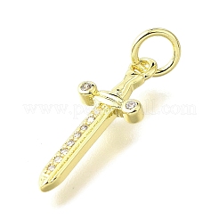 Латунные микро проложить кубического циркония подвески&nbsp;KK-V007-17G
