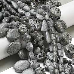 Фарфора ручной работы бисер нитей&nbsp;PORC-B002-19F