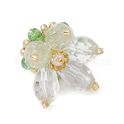 Прозрачные стеклянные подвески&nbsp;PALLOY-MZ00720-04