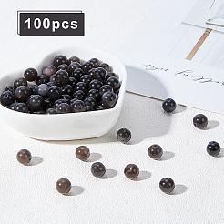 Бусины из натурального ледяного обсидиана&nbsp;G-OC0001-73