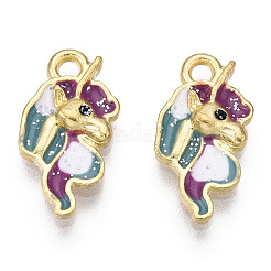 Цинк подвески эмали сплава&nbsp;ENAM-CJC0006-15