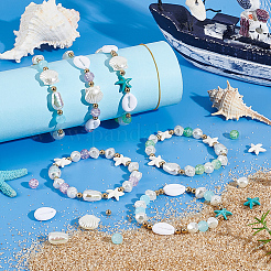 Набор для самостоятельного изготовления браслета из искусственного жемчуга&nbsp;DIY-SC0025-03