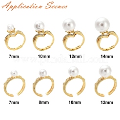 Регулируемые латунные колышки для пальцев&nbsp;ZIRC-I049-03G