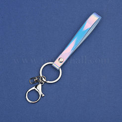 Лазерные брелки из искусственной кожи&nbsp;KEYC-WH0018-55E