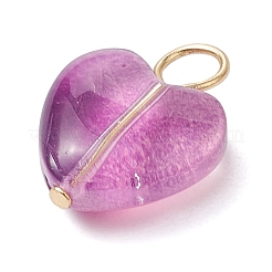 50шт 5 цвета стеклянные подвески&nbsp;PALLOY-JF02907