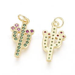 Латунные микро проложить кубического циркония подвески&nbsp;X-ZIRC-L093-14G
