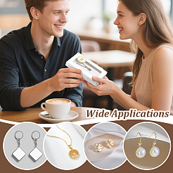 60 шт. Почтовые коробки для хранения из крафт-бумаги с видимым окном&nbsp;CON-DR0001-10A