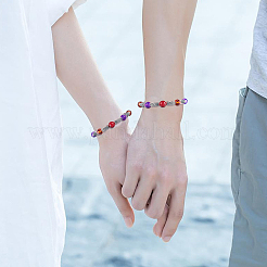 Сплавочные овальные бусины тибетского стиля &nbsp;TIBEB-FH0001-25-RS