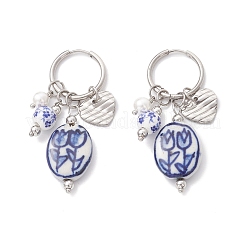 Серьги-кольца из нержавеющей стали 304&nbsp;EJEW-JE06737-02