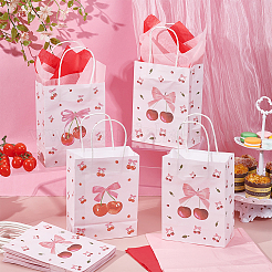 12 шт. подарочные бумажные пакеты с рисунком вишни&nbsp;CARB-UN0001-02