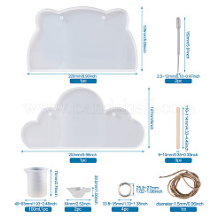 DIY силиконовые наборы форм для подвешивания&nbsp;DIY-TA0008-41