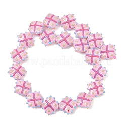 Стеклянные бусины из искусственного нефрита&nbsp;GLAA-L051-03C